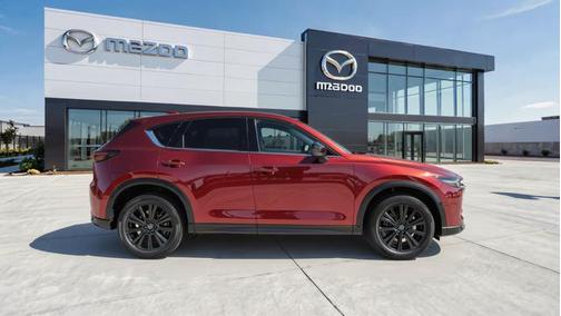 Soul Red Crystal Metallic 2025 Mazda CX-5 2.5 Turbo