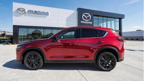 Soul Red Crystal Metallic 2025 Mazda CX-5 2.5 Turbo