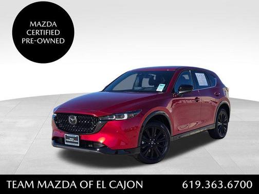 Soul Red Crystal Metallic 2025 Mazda CX-5 2.5 Turbo