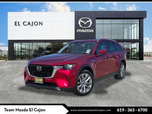 Soul Red Crystal Metallic 2026 Mazda CX-90 PHEV Preferred