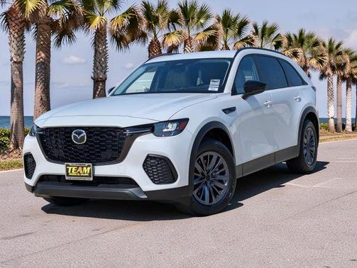Rhodium White Premium 2026 Mazda CX-70 PHEV SC Plus