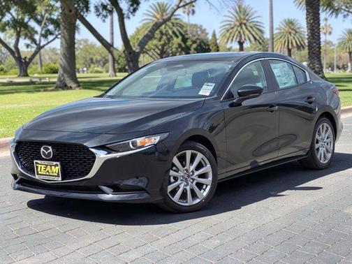 Jet Black Mica 2026 Mazda Mazda3 FWD w/Preferred Package