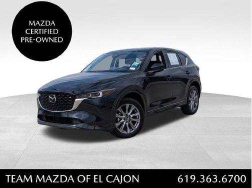 Jet Black Mica 2025 Mazda CX-5 2.5 S Premium Plus Package