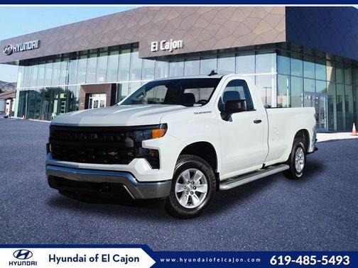 Summit White 2024 Chevrolet Silverado 1500 WT