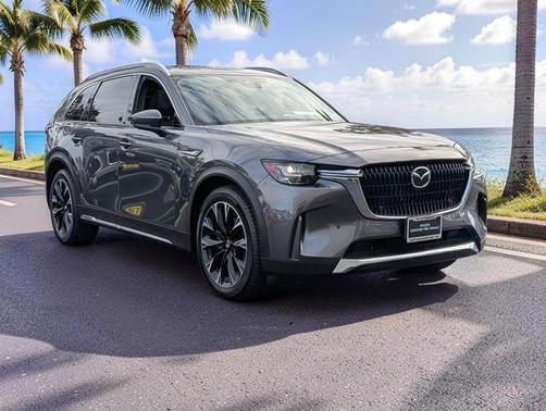 Machine Gray Metallic 2024 Mazda CX-90 PHEV Premium