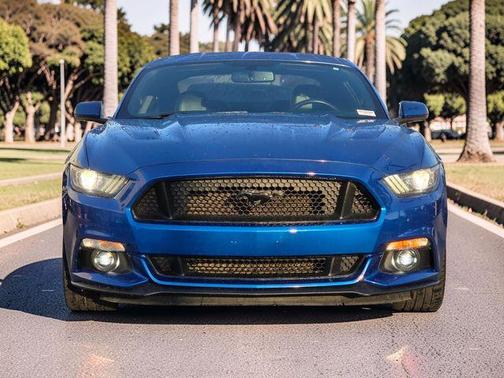 Lightning Blue Metallic 2017 Ford Mustang GT Premium