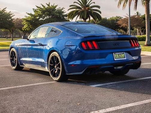 Lightning Blue Metallic 2017 Ford Mustang GT Premium
