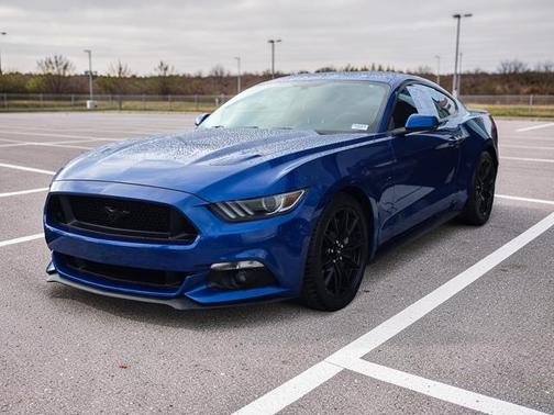 Lightning Blue Metallic 2017 Ford Mustang GT Premium