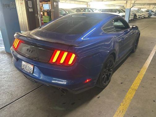 Lightning Blue Metallic 2017 Ford Mustang GT Premium