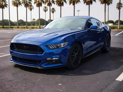 Lightning Blue Metallic 2017 Ford Mustang GT Premium