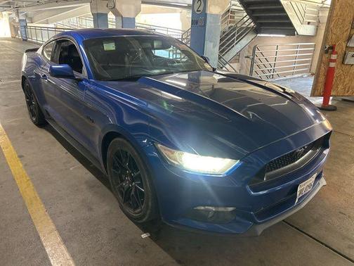Lightning Blue Metallic 2017 Ford Mustang GT Premium