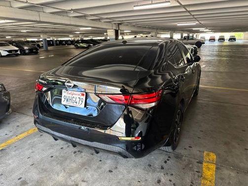 Black 2025 Nissan Sentra SV