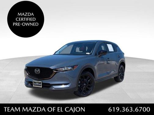 Polymetal Gray Metallic 2021 Mazda CX-5 Carbon Edition Turbo