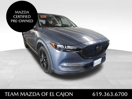 Polymetal Gray Metallic 2021 Mazda CX-5 Carbon Edition Turbo