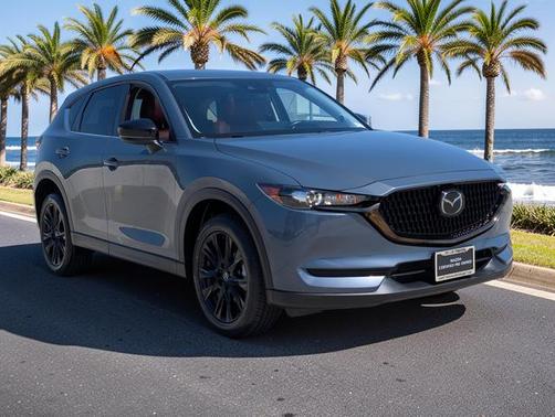 Polymetal Gray Metallic 2021 Mazda CX-5 Carbon Edition Turbo