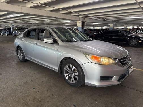 Silver 2013 Honda Accord LX