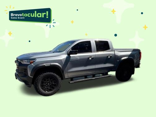 Sterling Gray Metallic 2024 Chevrolet Colorado Trail Boss Truck