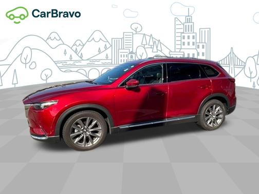 Soul Red Crystal Metallic 2021 Mazda CX-9 Grand Touring