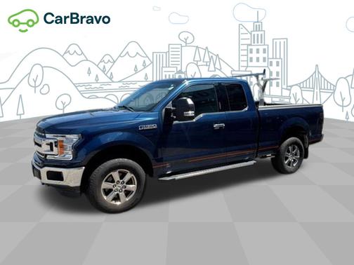 Blue Jeans Metallic 2018 Ford F-150 XLT Truck