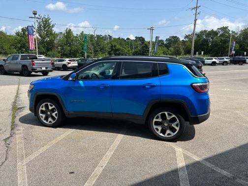 Laser Blue Pearlcoat 2018 Jeep Compass Limited 4x4