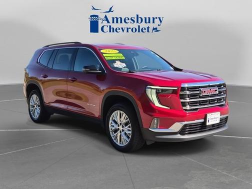 Volcanic Red Tintcoat 2025 GMC Acadia Elevation