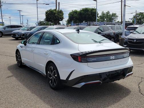 Serenity White 2025 Hyundai SONATA SEL