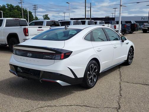 Serenity White 2025 Hyundai SONATA SEL