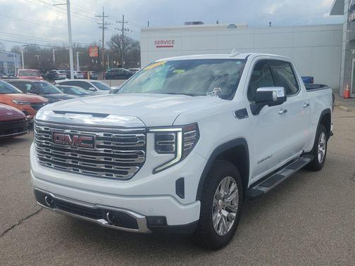 Summit White 2023 GMC Sierra 1500 Denali