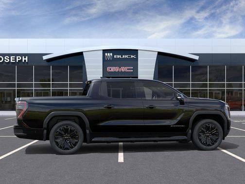 Onyx Black 2026 GMC Sierra EV Extended Range Elevation