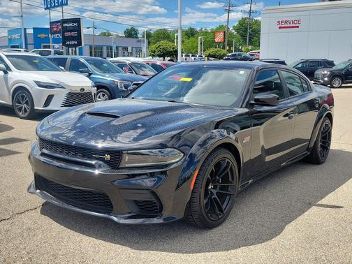 Pitch Black Clearcoat 2023 Dodge Charger R/T Scat Pack