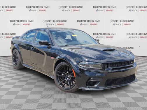 Pitch Black Clearcoat 2023 Dodge Charger R/T Scat Pack