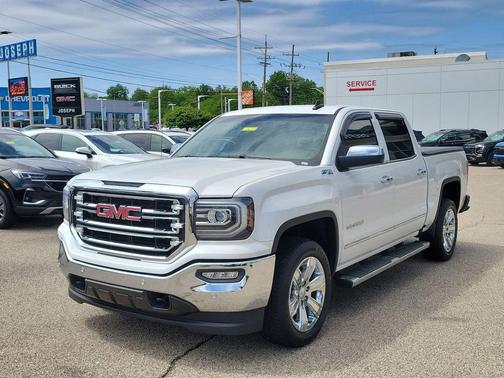 White Frost 2018 GMC Sierra 1500 SLT