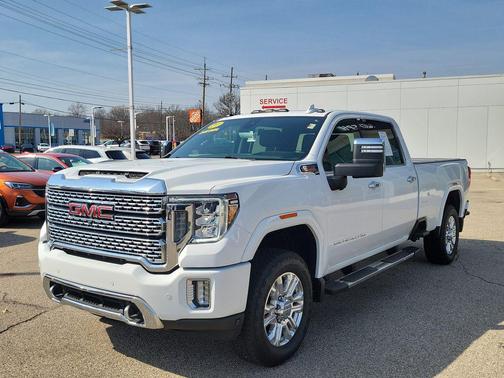 Summit White 2021 GMC Sierra 3500 Denali