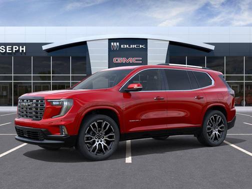 Volcanic Red Tintcoat 2026 GMC Acadia Denali