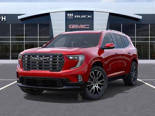 Volcanic Red Tintcoat 2026 GMC Acadia Denali