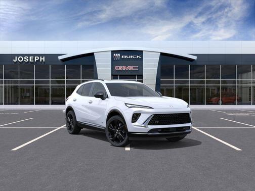 Iridescent White Tricoat 2026 Buick Envision Sport Touring AWD