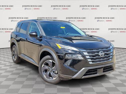 Super Black 2025 Nissan Rogue SV