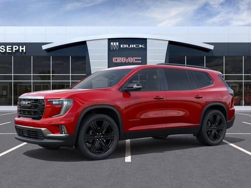 Volcanic Red 2026 GMC Acadia Elevation FWD