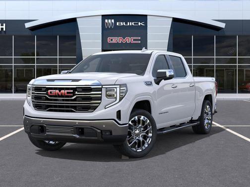 Summit White 2026 GMC Sierra 1500 SLT