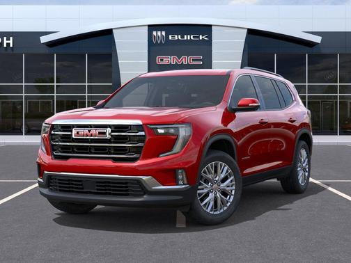 Volcanic Red Tintcoat 2026 GMC Acadia Elevation AWD