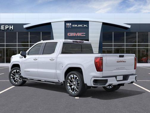 Glacier White Tricoat 2026 GMC Sierra 1500 Denali