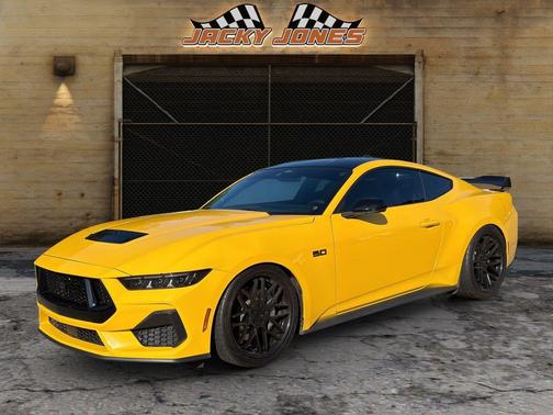 Yellow 2024 Ford Mustang GT Premium