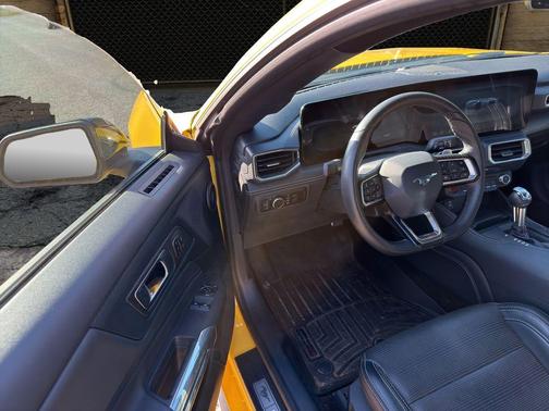 Yellow 2024 Ford Mustang GT Premium