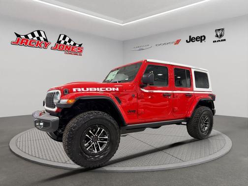 Firecracker Red Clearcoat 2026 Jeep Wrangler Rubicon