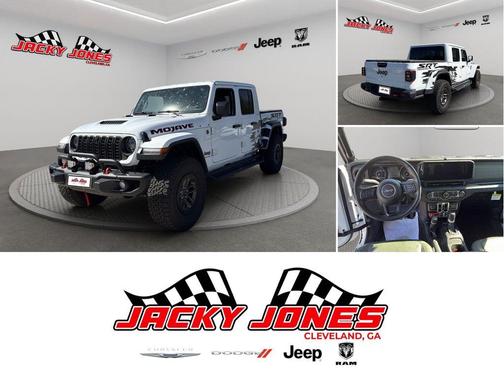 Bright White Clearcoat 2024 Jeep Gladiator Mojave X