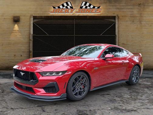 Rapid Red Metallic Tinted Clearcoat 2024 Ford Mustang GT Premium
