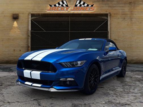 Lightning Blue Metallic 2017 Ford Mustang GT Premium