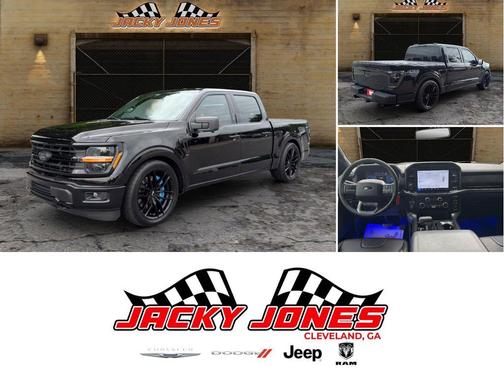 Agate Black Metallic 2024 Ford F-150 XLT