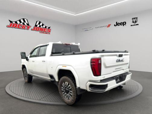 White Frost Tri-Coat 2024 GMC Sierra 2500 Denali Ultimate