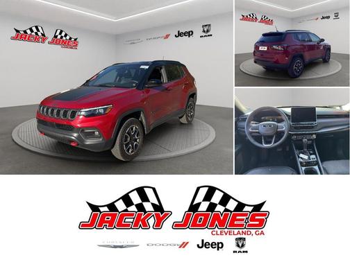 Red 2025 Jeep Compass Trailhawk